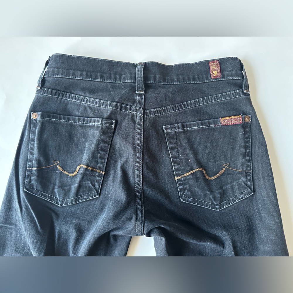 7 For All Mankind Flare Jeans size 23 - Picture 3 of 6